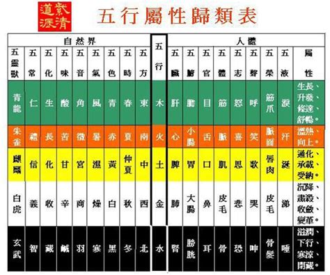 五行屬性測試